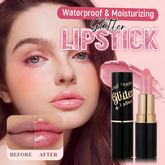 🔥Buy 1 Get 1 Free💋Waterproof & Moisturizing Glitter Lipstick