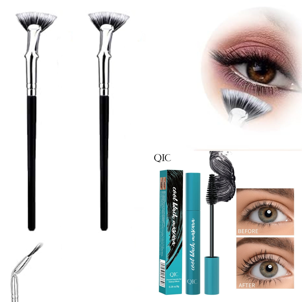 🎁Buy 1 Get 1 Free🔥🔥Folding Angle Scalloped Lash Brush-15