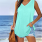 🔥2025 HOT SALE 50% OFF⏳All-match V-Neck Solid Color Vest