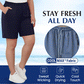 ❄️ Hot Sale 50% OFF🔥2025 Innovative Unisex Ice Silk Fast Dry Stretch Shorts