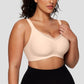 💖LAST DAY 50% OFF💷Women's Wireless V-Neck Crossover Mesh Seamless Push-Up Bra
