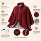 🔥 Half-Price Offer & Last Day 🧣 Portable Electric Heated Blanket Shawl – 15s Fast Heat, 3 Temperatures, USB 🔥 Wearable, Non-Slip, Lightweight,Hands-Free Warmth for Office, Home & Travel 🛋️