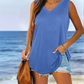 🔥2025 HOT SALE 50% OFF⏳All-match V-Neck Solid Color Vest