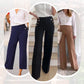 💥Hot Sale 50% Off💖Women's Plus Size High Stretch High-Waist Wide-Leg Pants