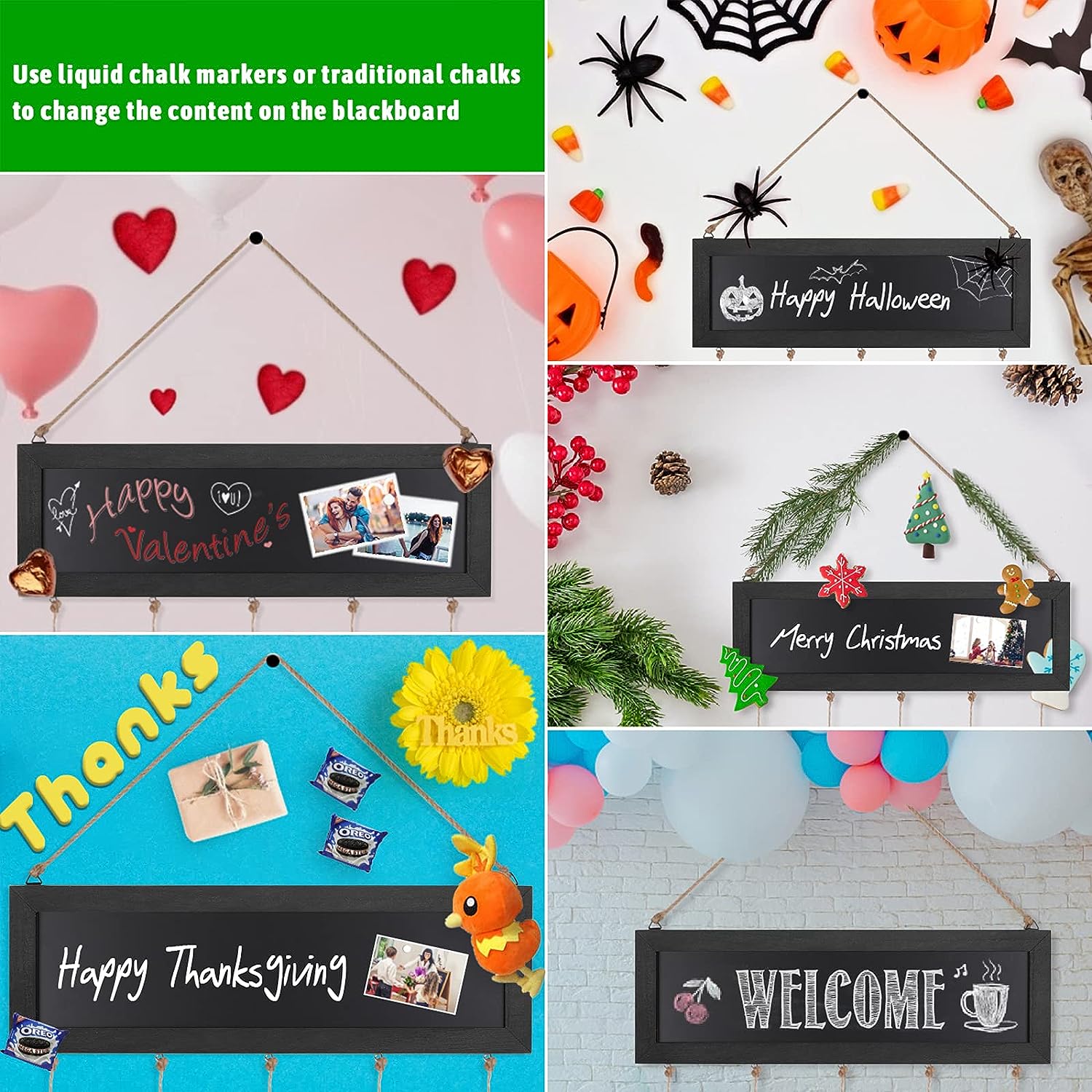 Wooden Picture Frames Collage Wall Decor-5