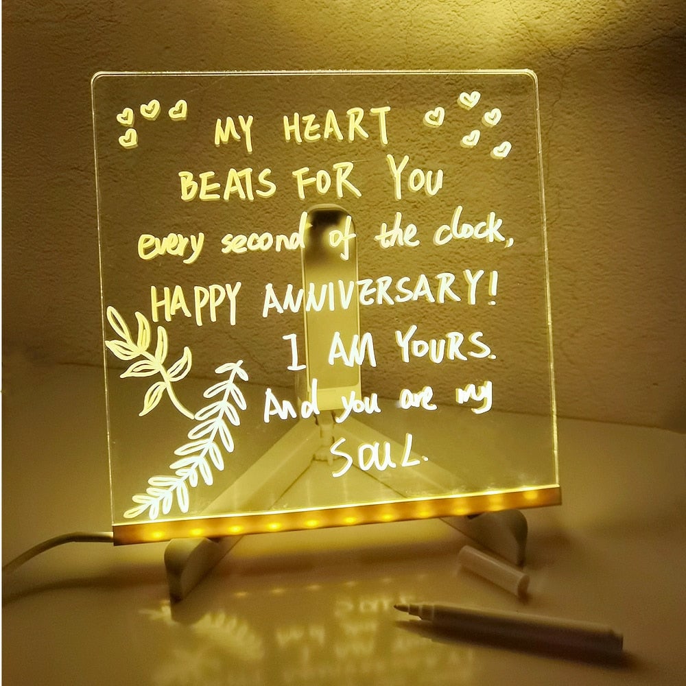 (🌲Early Christmas Sale🎁)-✨LED Note Board with Colors🎨-4