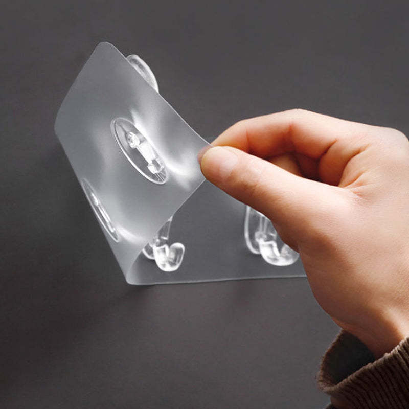 🔥HOT SALE 49% OFF🔥MULTIFUNCTIONAL TRANSPARENT 6 HOOKS-5