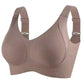 🎁Buy 1 Get 3 Packs💕Women's Ribbed Push Up Adjustable Wireless Bra