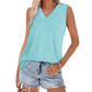 🎁Summer Promotion 50% OFF✨Women's Sleeveless V-Neck Slimming Loose Fit Casual Tank Top