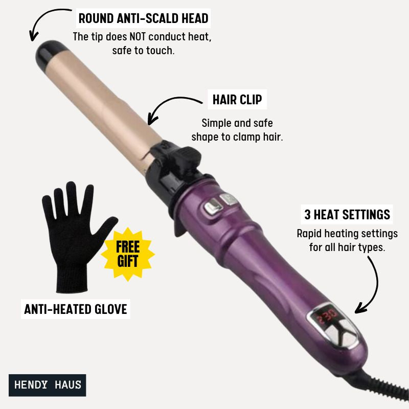 BeachCurl Pro™ | Automatic Hair Curling Wand-2