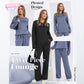 🔥 TODAY ONLY £18.99 (was £35.98) 🔥 60% OFF this Women's Crew Neck Top & Drawstring Pants Set — while sizes last!