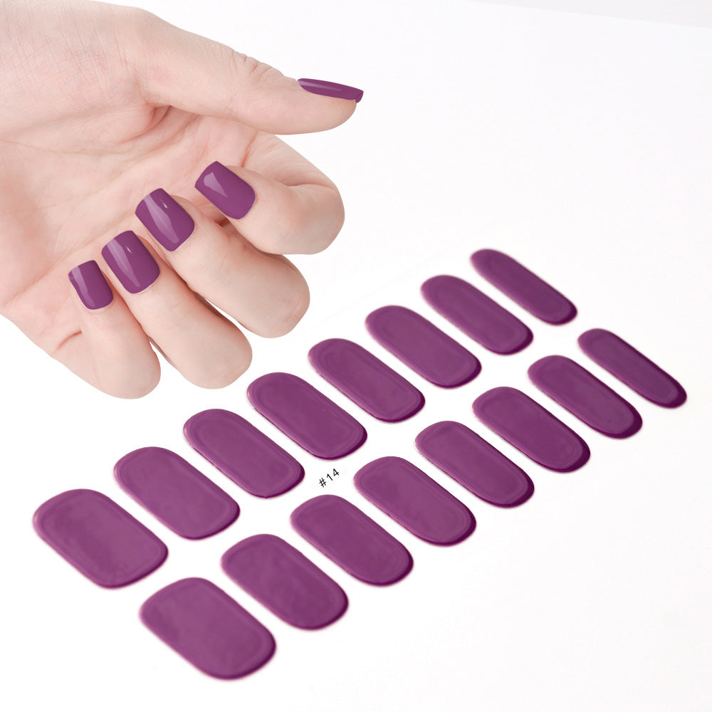 💅✨Buy 1 Get 1 💅 SEMICURED UV GEL NAIL STICKERS KIT-5