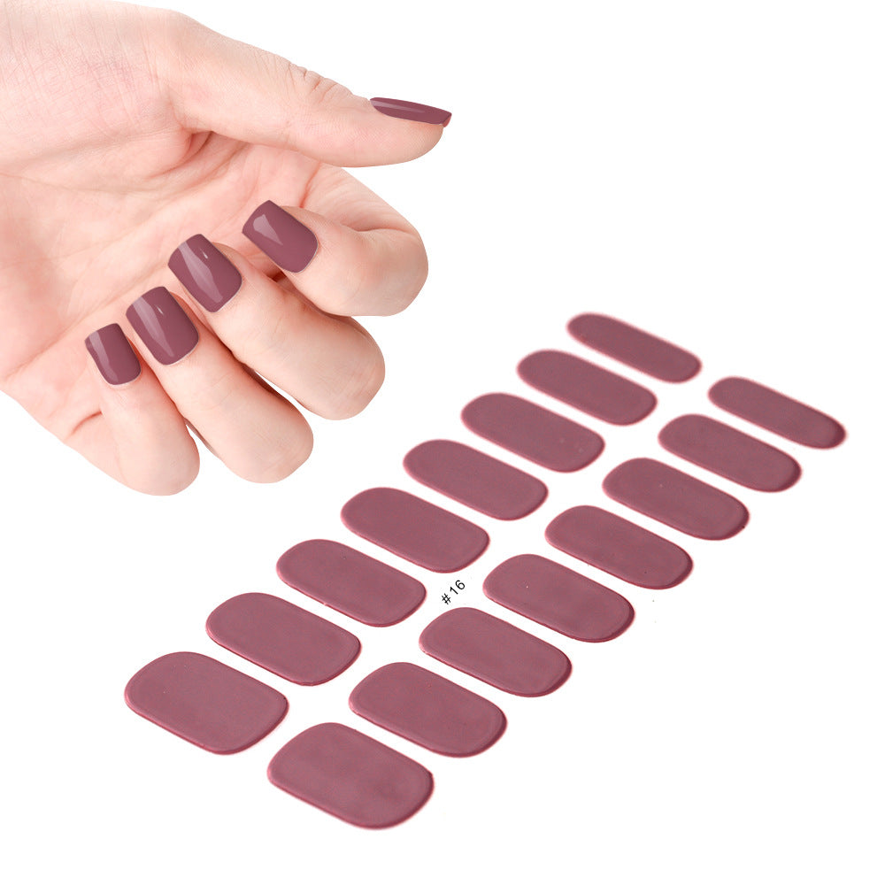 💅✨Buy 1 Get 1 💅 SEMICURED UV GEL NAIL STICKERS KIT-4