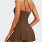 🏖️Last Day Sale 60% OFF👙One Shoulder Skirted One Piece Swimsuit