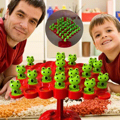 🐸50% Off🎄Montessori Frog Balance Tree Game
