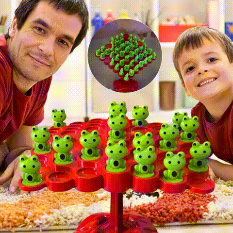 🐸50% Off🎄Montessori Frog Balance Tree Game