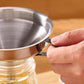 🔥Stainless Steel Kitchen Oil Funnel (with filter)