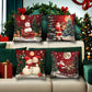 Elegant Christmas Decorative Pillow Covers (4-Piece Set) for Cozy Holiday Vibes!