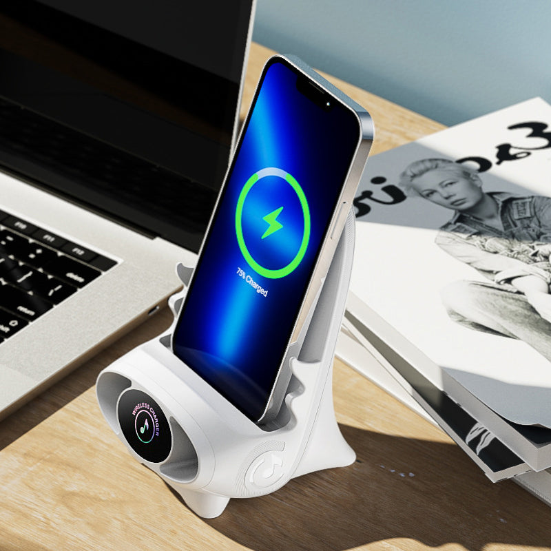 Mini Chair Wireless Fast Charger Multifunctional Phone Holder-2
