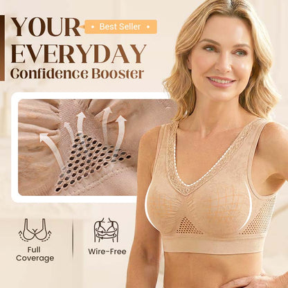 👙 HALF PRICE — TODAY ONLY! 🛍️ Pure Cotton Buttonless Lifting Bra – Soft Lift, No-Hassle Wear 💨 Breathable, Wire-Free & Full Coverage ✨