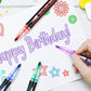 🎉Perfect Gift for Kids🎁Coloring Lightstick Graffiti Highlighter Pens