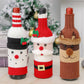 Christmas Decorative Santa Wine Bottle Cover-6