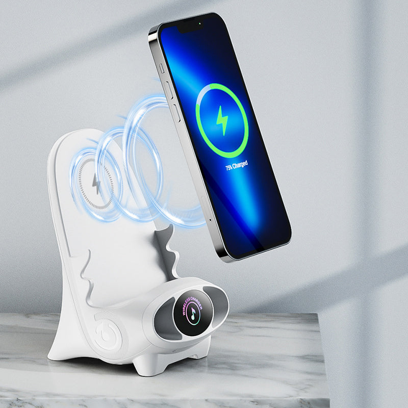 Mini Chair Wireless Fast Charger Multifunctional Phone Holder-6