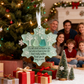 🌊Snowflake-Shaped Sea Glass Friendship Decor❄✨Shaped by Nature & Crafted by Hand!
