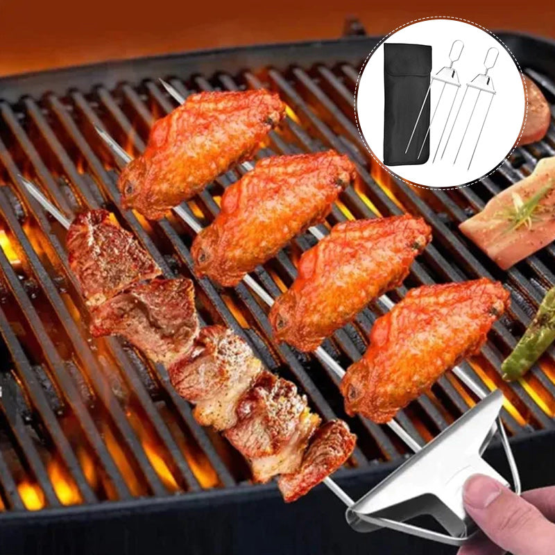 3 Way Grill Skewers - GrillSavant-13