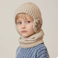Winter Beanie Hat Scarf Sets Warm Knit Hat-7