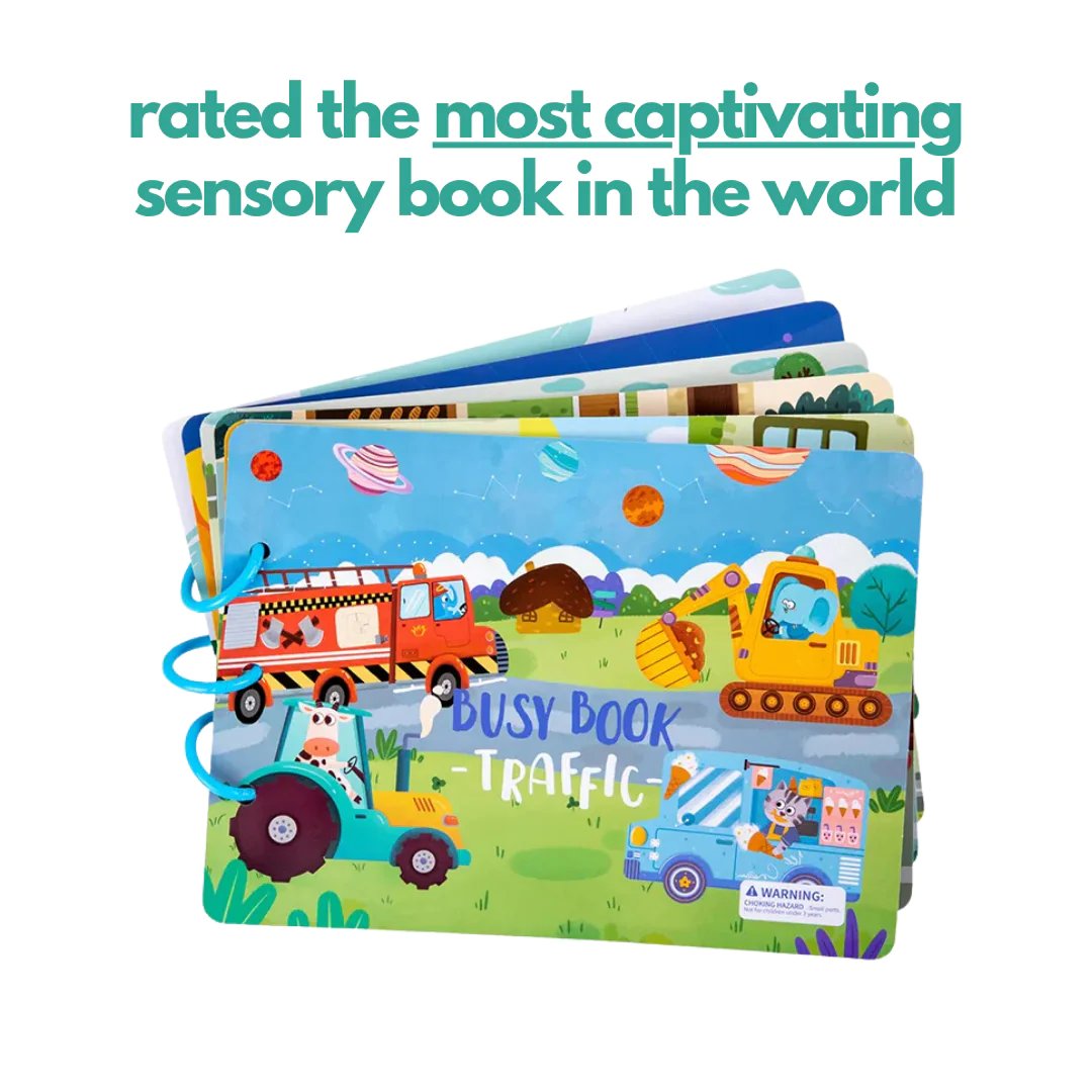 49% OFF TODAY🔥Dr. Glow's Sensory Book - Keep Kids off Devices!-7