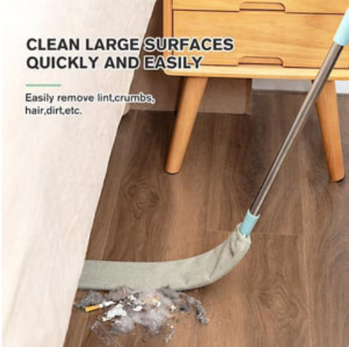 Multifunction Retractable Microfiber Dust Brush Gap Mop-1