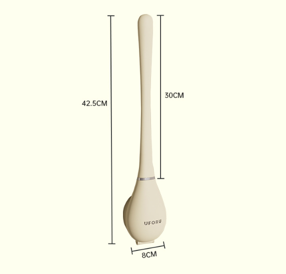 Modern Home Flexible Silicone Baseball Shaped Toilet Brush-13