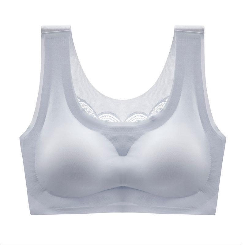 Ice Silk Comfort Plus Size Ultra-thin Bra-8