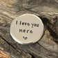 ✨GIFT PREFERRED🎁HEARTFELT PEWTER POCKET TOKENS