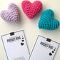 💖Pocket Hug, Crocheted Heart, Small Gift, Handmade✨