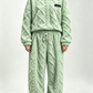 💥 HALF PRICE — HOT SALE! 🍂 3D Embossed Geometric Plush Loungewear Set – Thermal 3D Lock, Cloud-Like Fit ☁️ Warm & Luxurious for Home, Leisure & Dates 🏠 Stay Cozy All Winter 🔥