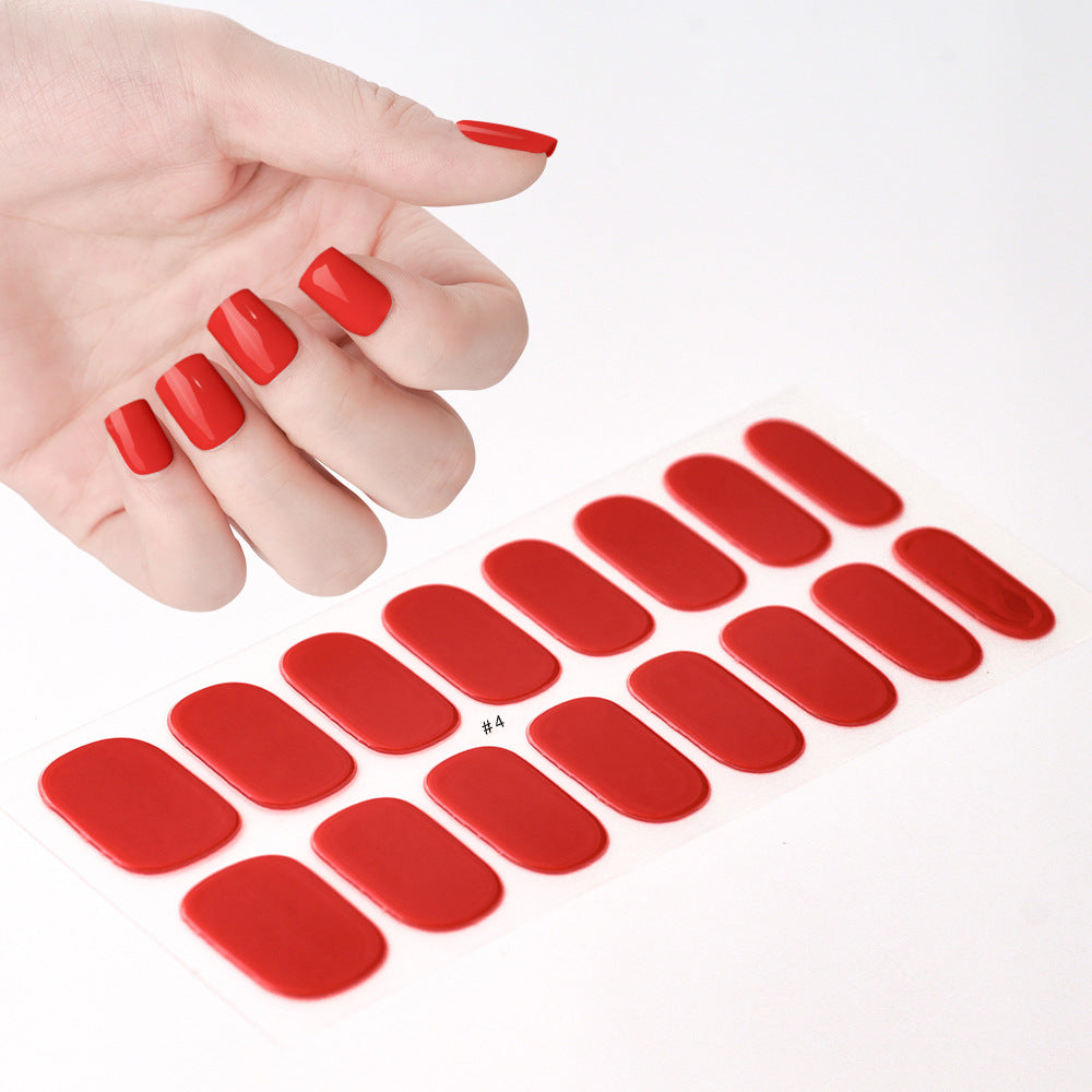 💅✨Buy 1 Get 1 💅 SEMICURED UV GEL NAIL STICKERS KIT-16