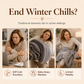 🔥 Half-Price Offer & Last Day 🧣 Portable Electric Heated Blanket Shawl – 15s Fast Heat, 3 Temperatures, USB 🔥 Wearable, Non-Slip, Lightweight,Hands-Free Warmth for Office, Home & Travel 🛋️