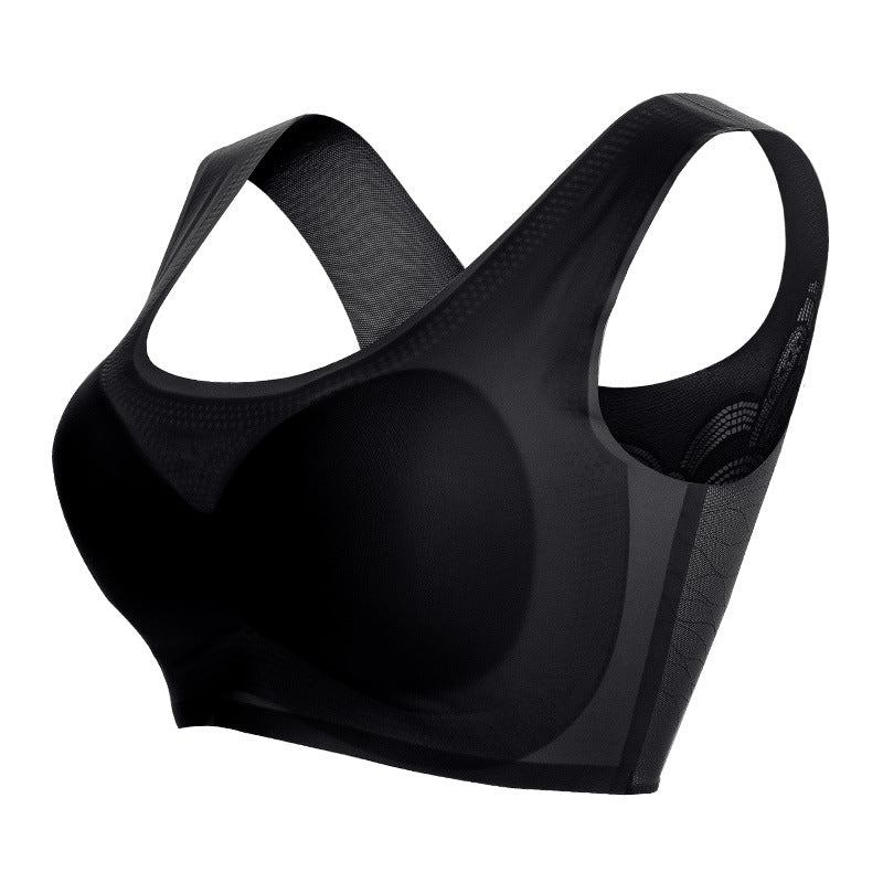 Ice Silk Comfort Plus Size Ultra-thin Bra-15