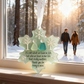 🌊Snowflake-Shaped Sea Glass Friendship Decor❄✨Shaped by Nature & Crafted by Hand!