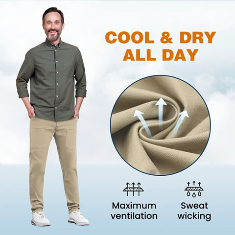 ✨2025 New Arrival 50% OFF👖High Stretch Multi-pocket Durable Cargo Pants