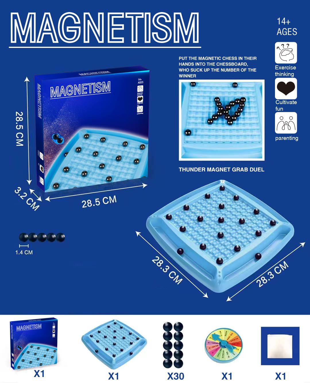 🎄🎁Christmas Hot Sale🎄Magnetic Chess Game🔥Buy 2 Save 10%&Free Shipping-6