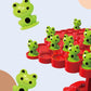 🐸50% Off🎄Montessori Frog Balance Tree Game
