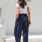 🎁Last Day Promotion 50% OFF - Women's Linen Wide Leg Pants with Pockets