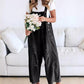 🔥Limited Time Sale 50% OFF💕Women's Cute Casual Button Jumpsuit Ripped Denim Overalls