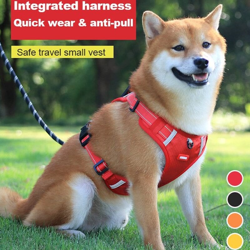 Reflective Dog Chest Strap-2