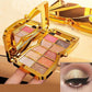 ✨Limited time offer 49% off 🔥10 colors glitter shimmer eyes shadow pallet