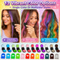 💥 HALF PRICE — LAST DAY! 🌈 12-Color Temporary Hair Chalk Set – Vibrant Shades, Easy Clamp-On Use 🎨 Washable, No Bleach Needed ✨ Instant Color for  Ideal for Birthdays, Halloween, Concerts & Cosplay 🎃