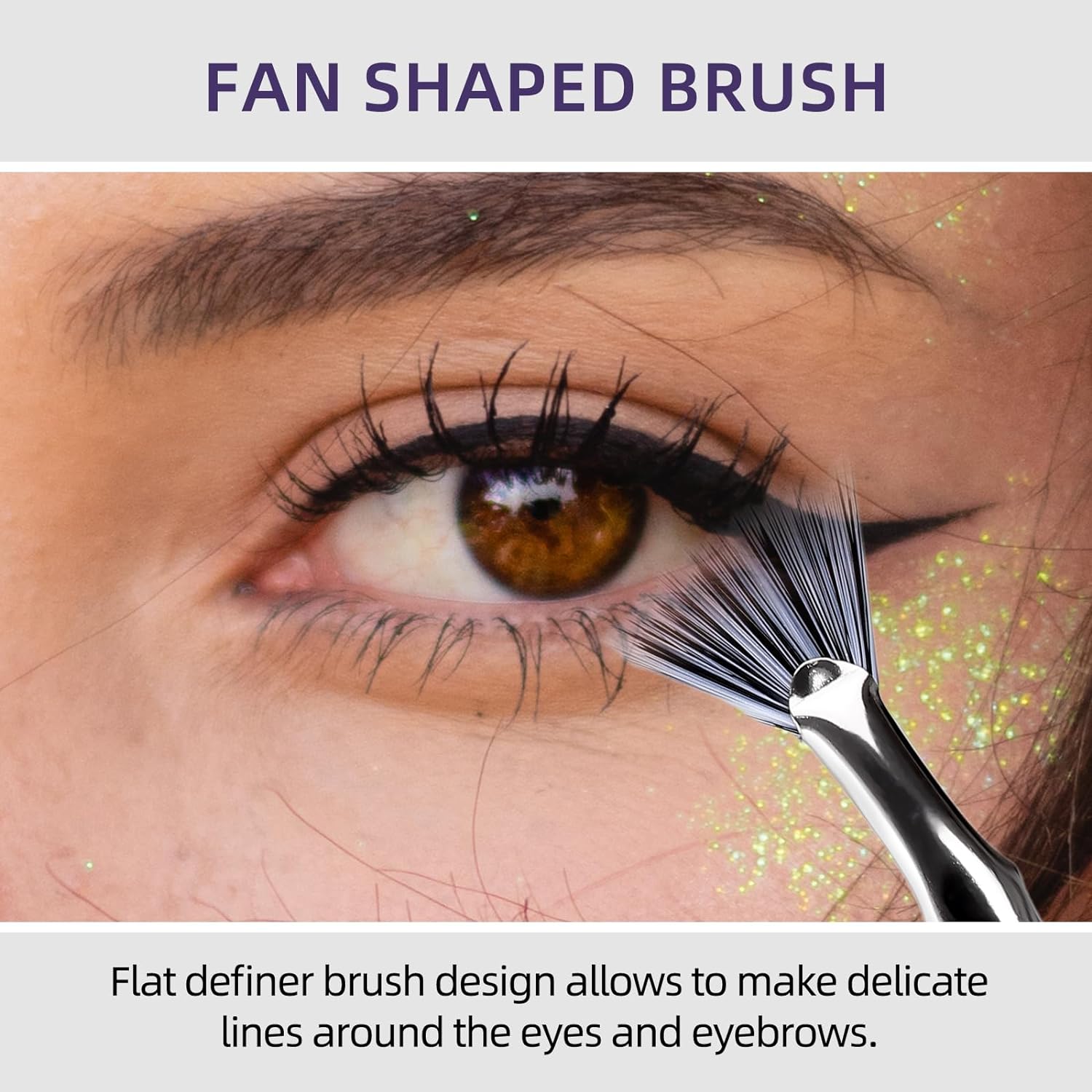 🎁Buy 1 Get 1 Free🔥🔥Folding Angle Scalloped Lash Brush-10